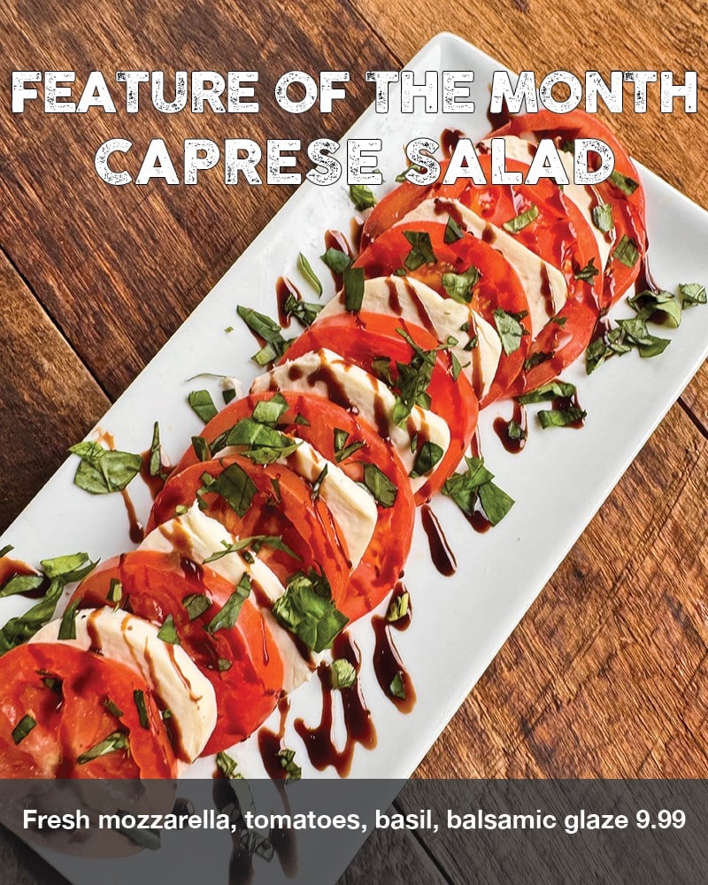 Feature of the month Caprese Salad