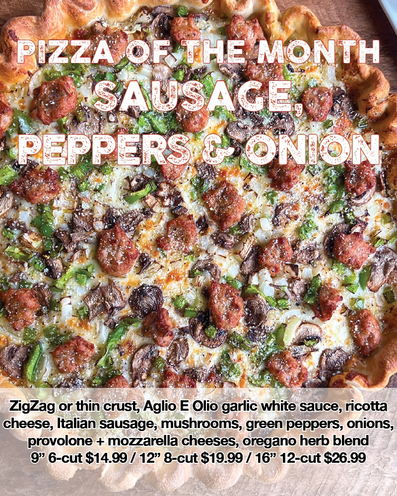 Zeppe's Specials Pizza of the Month, Daily Deals & More